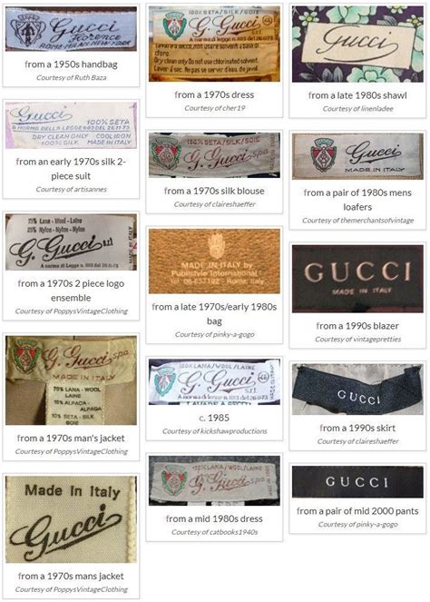 gucci tag section|authentic gucci clothing tags.